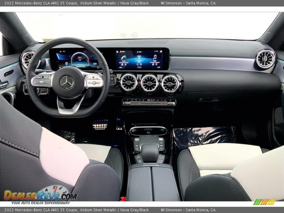 Dashboard of 2022 Mercedes-Benz CLA AMG 35 Coupe Photo #15
