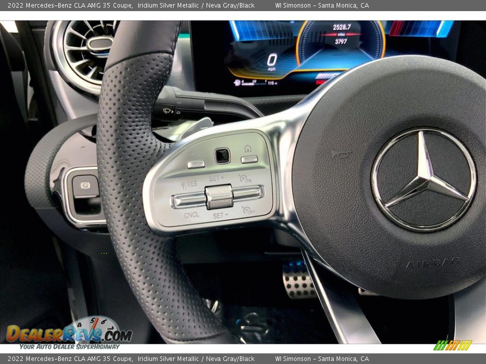 2022 Mercedes-Benz CLA AMG 35 Coupe Steering Wheel Photo #21