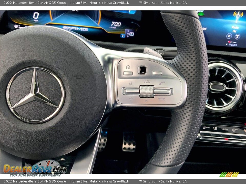 2022 Mercedes-Benz CLA AMG 35 Coupe Steering Wheel Photo #22