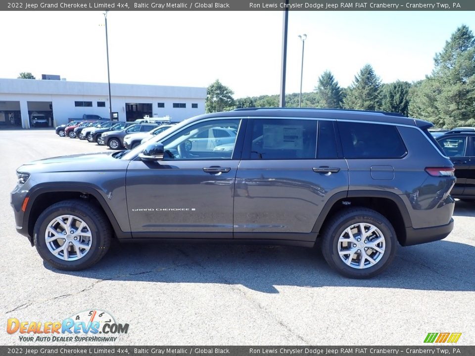 2022 Jeep Grand Cherokee L Limited 4x4 Baltic Gray Metallic / Global Black Photo #2