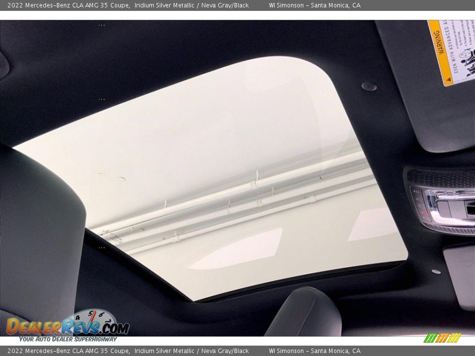 Sunroof of 2022 Mercedes-Benz CLA AMG 35 Coupe Photo #25