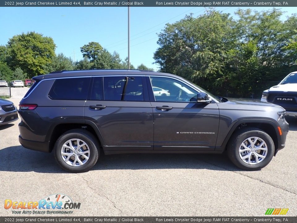 2022 Jeep Grand Cherokee L Limited 4x4 Baltic Gray Metallic / Global Black Photo #6