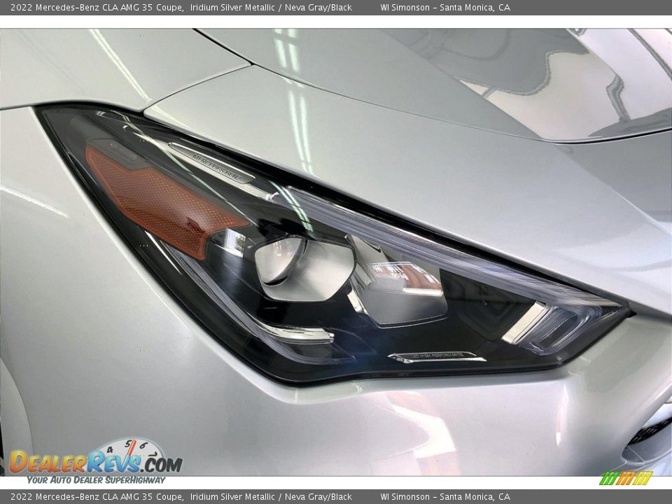2022 Mercedes-Benz CLA AMG 35 Coupe Iridium Silver Metallic / Neva Gray/Black Photo #28