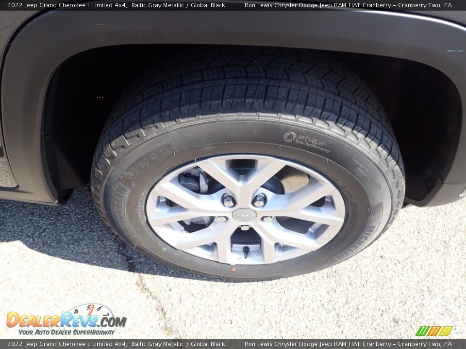 2022 Jeep Grand Cherokee L Limited 4x4 Baltic Gray Metallic / Global Black Photo #9