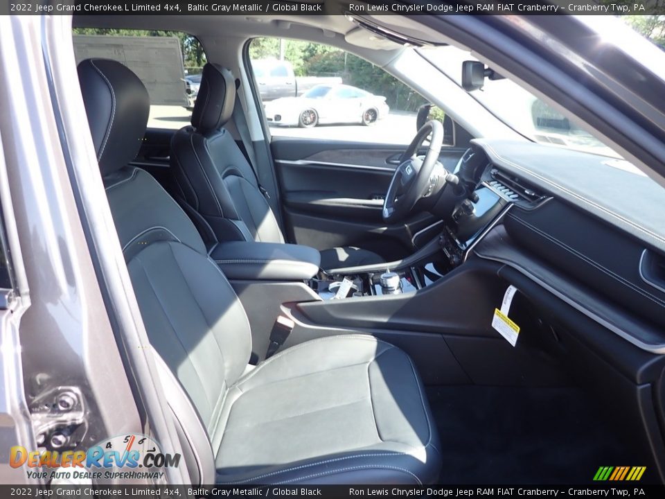 2022 Jeep Grand Cherokee L Limited 4x4 Baltic Gray Metallic / Global Black Photo #10