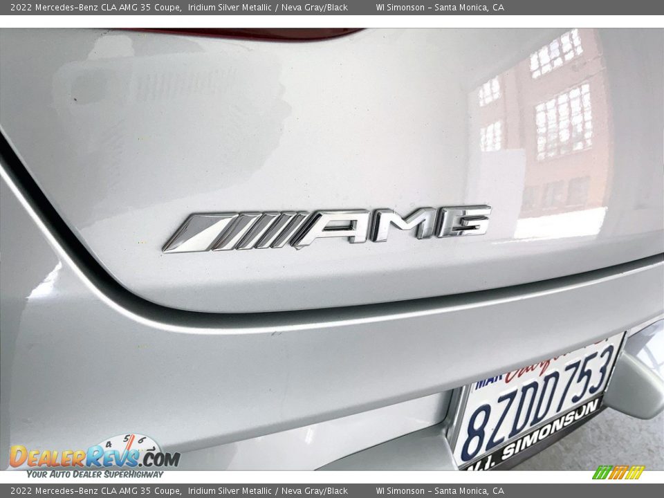 2022 Mercedes-Benz CLA AMG 35 Coupe Iridium Silver Metallic / Neva Gray/Black Photo #31