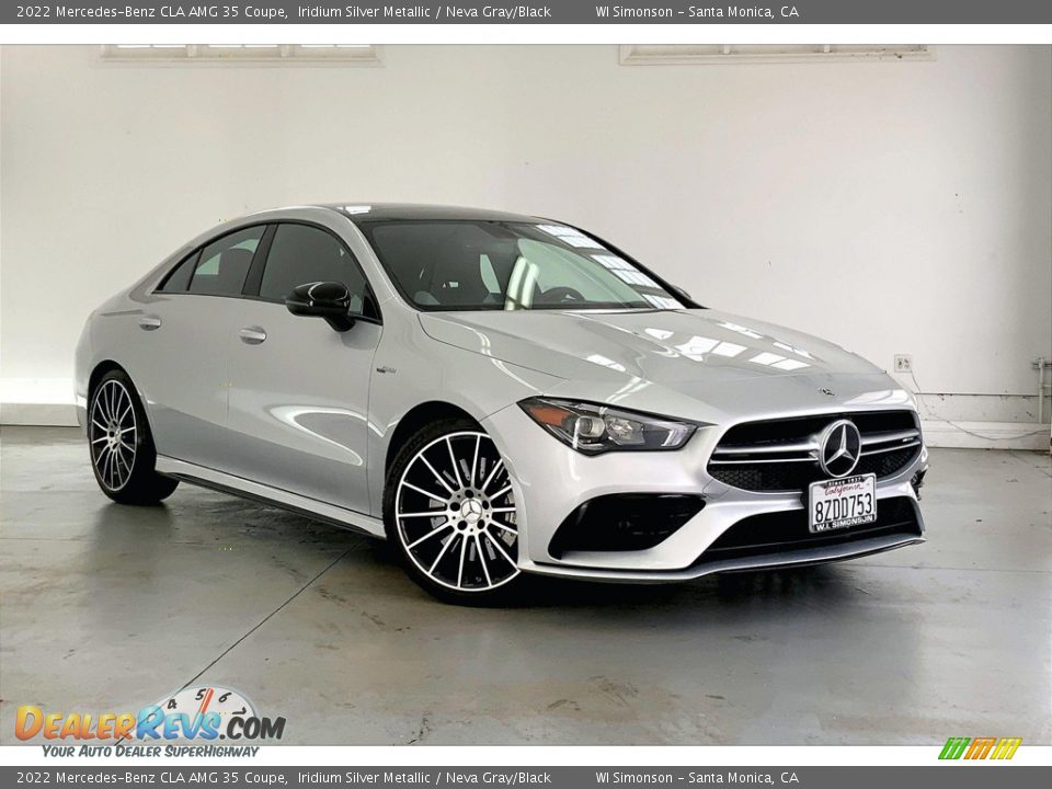 Iridium Silver Metallic 2022 Mercedes-Benz CLA AMG 35 Coupe Photo #34