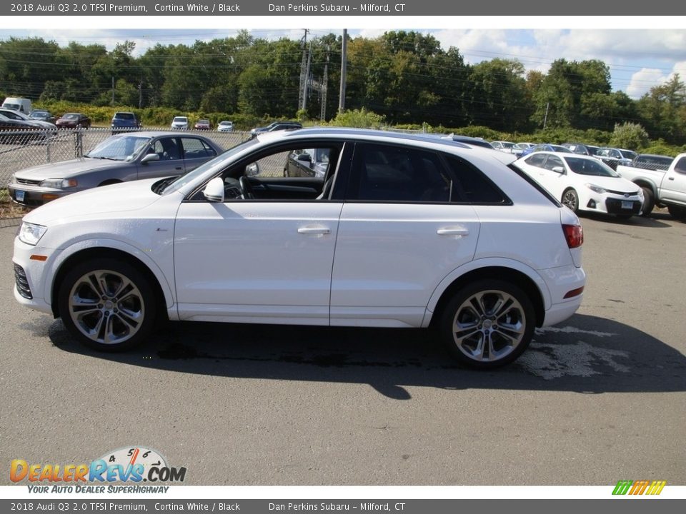 2018 Audi Q3 2.0 TFSI Premium Cortina White / Black Photo #8