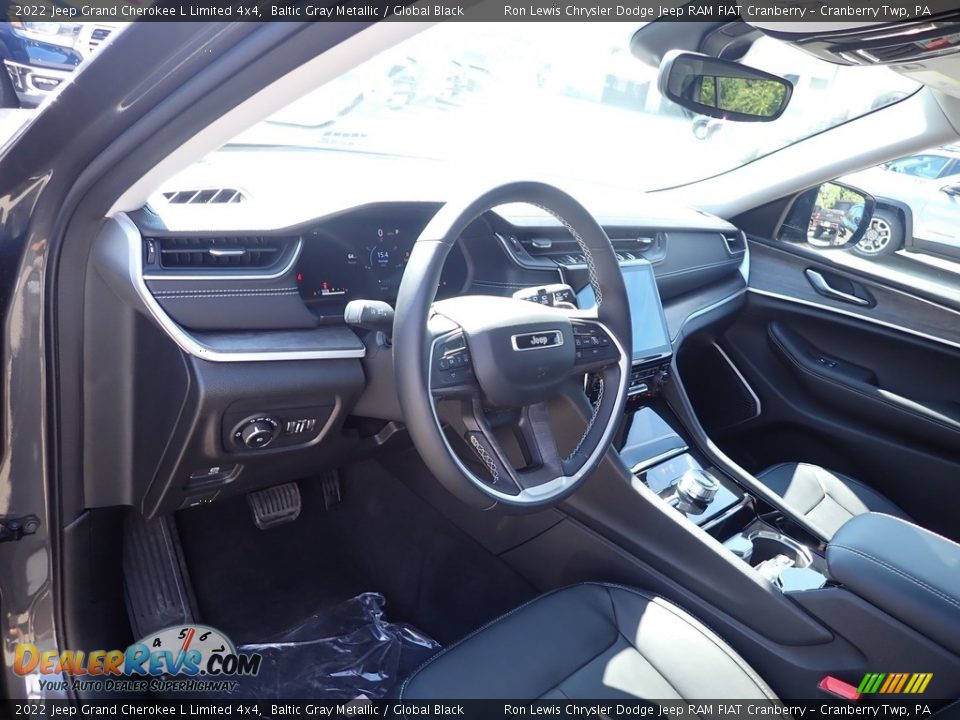 2022 Jeep Grand Cherokee L Limited 4x4 Baltic Gray Metallic / Global Black Photo #19