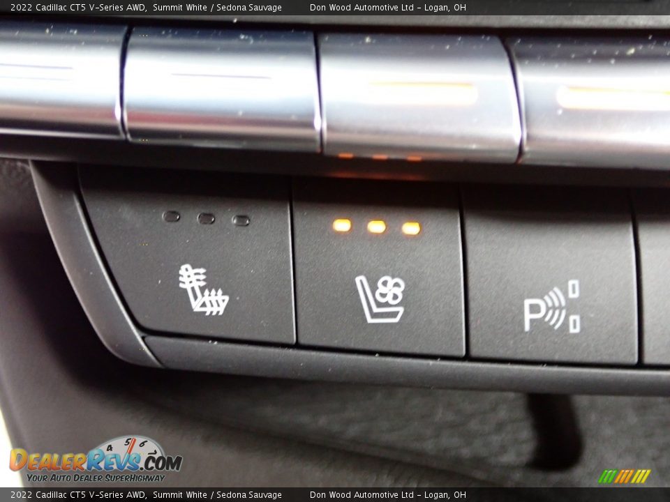 2022 Cadillac CT5 V-Series AWD Summit White / Sedona Sauvage Photo #7