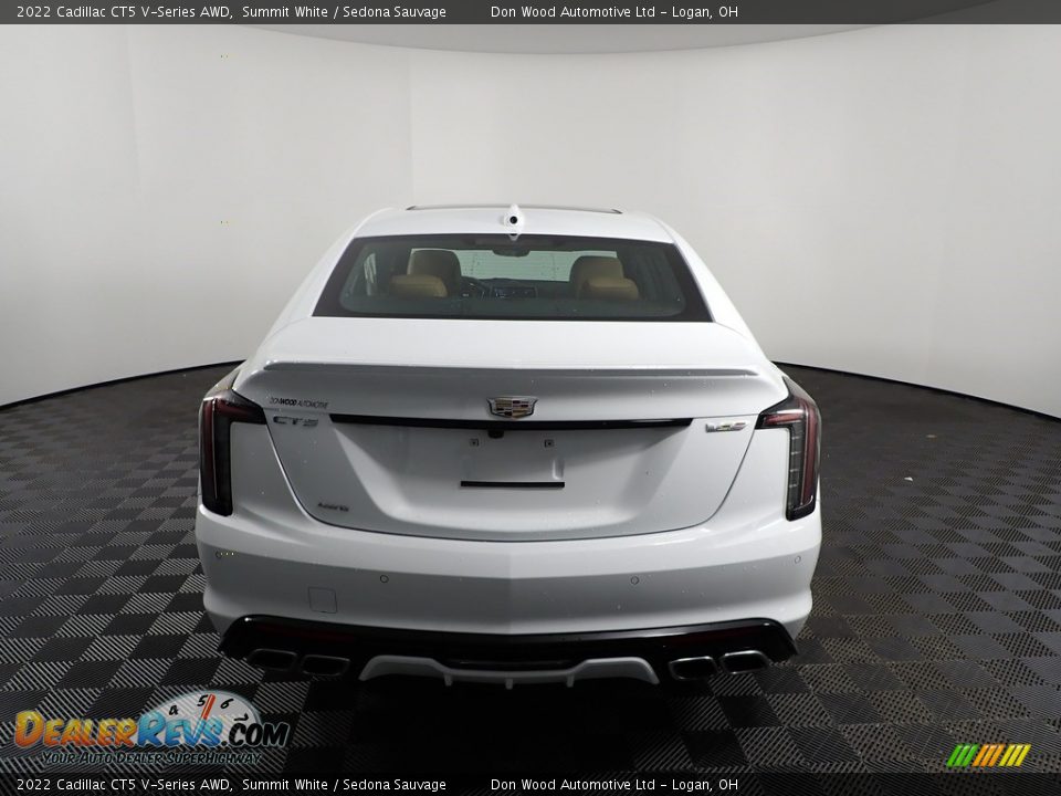 2022 Cadillac CT5 V-Series AWD Summit White / Sedona Sauvage Photo #11