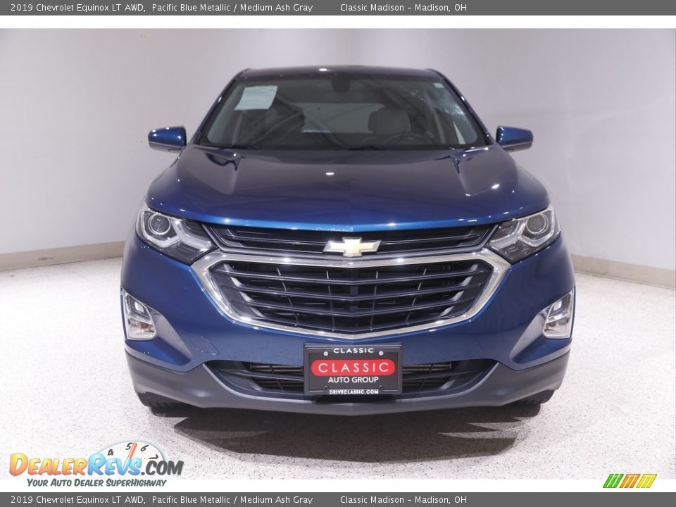2019 Chevrolet Equinox LT AWD Pacific Blue Metallic / Medium Ash Gray Photo #2
