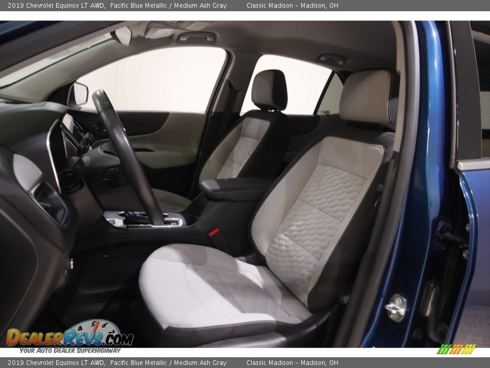 2019 Chevrolet Equinox LT AWD Pacific Blue Metallic / Medium Ash Gray Photo #5