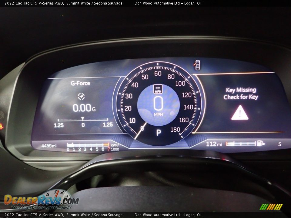 2022 Cadillac CT5 V-Series AWD Gauges Photo #22