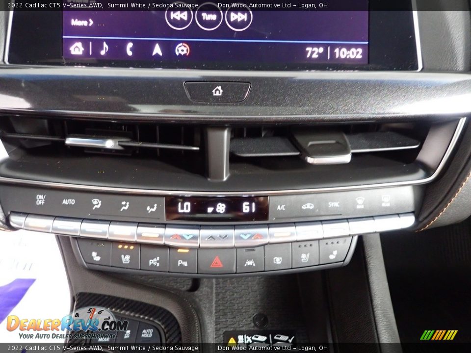 Controls of 2022 Cadillac CT5 V-Series AWD Photo #23