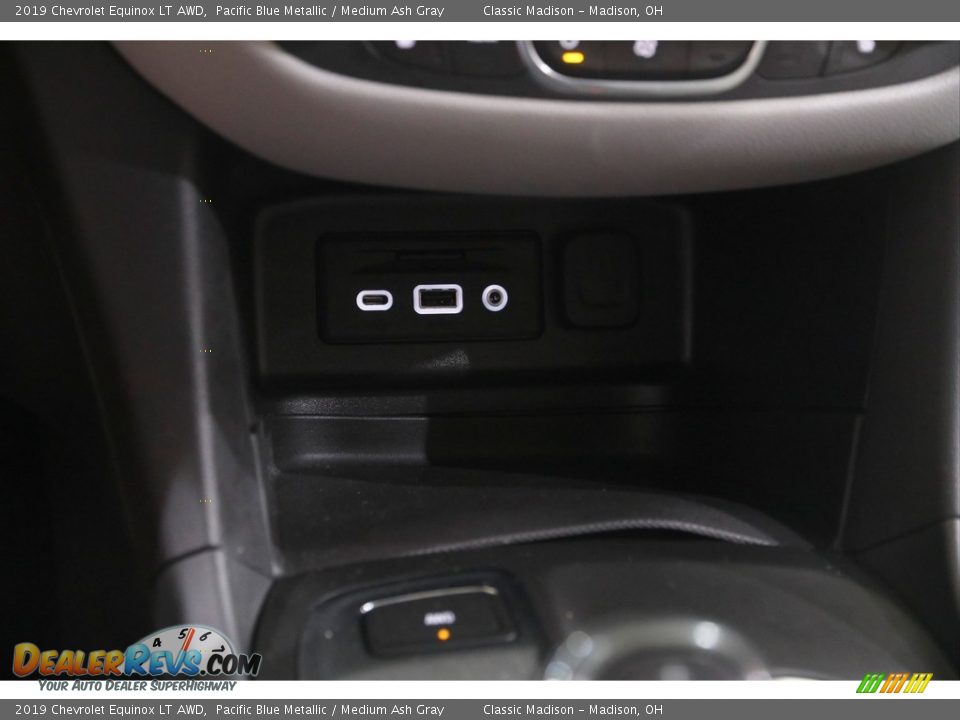 2019 Chevrolet Equinox LT AWD Pacific Blue Metallic / Medium Ash Gray Photo #14