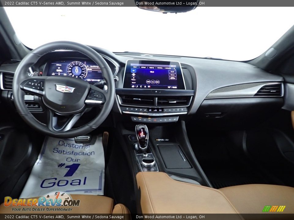 Dashboard of 2022 Cadillac CT5 V-Series AWD Photo #29