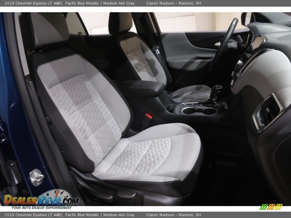 2019 Chevrolet Equinox LT AWD Pacific Blue Metallic / Medium Ash Gray Photo #17