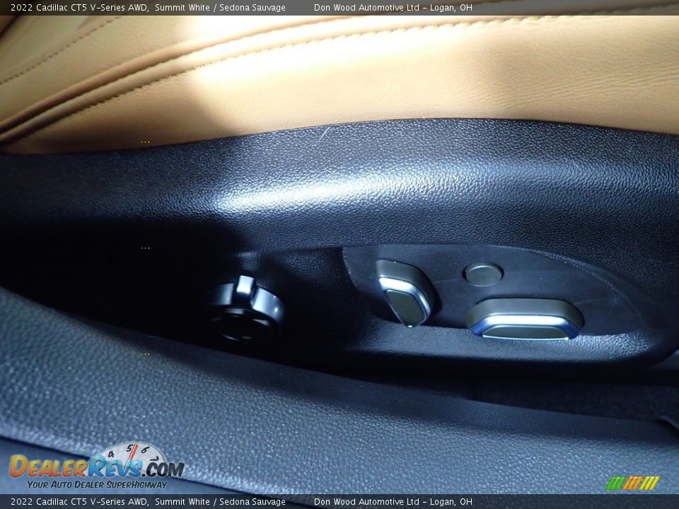2022 Cadillac CT5 V-Series AWD Summit White / Sedona Sauvage Photo #32