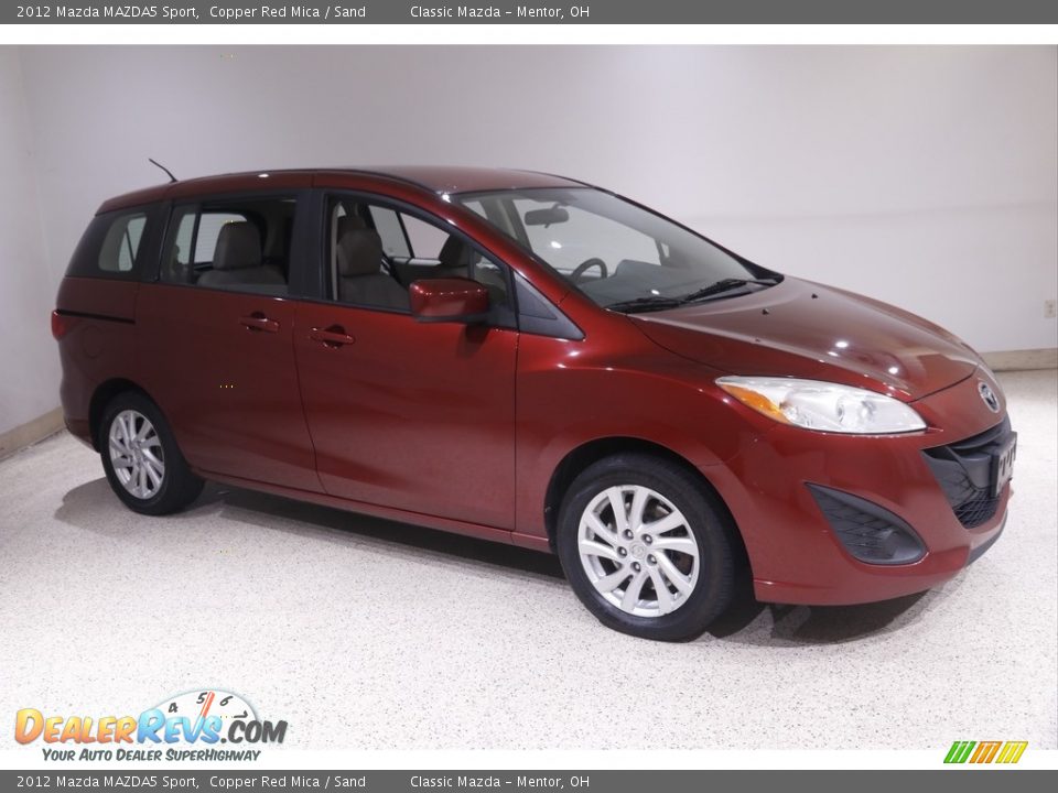 2012 Mazda MAZDA5 Sport Copper Red Mica / Sand Photo #1