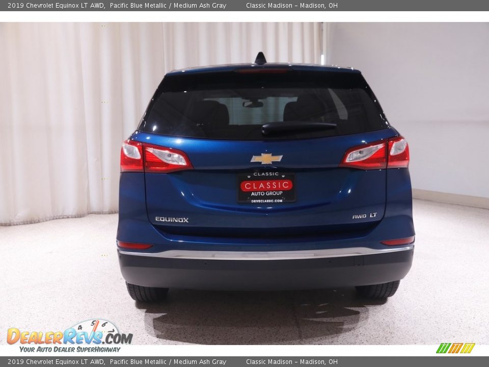 2019 Chevrolet Equinox LT AWD Pacific Blue Metallic / Medium Ash Gray Photo #20