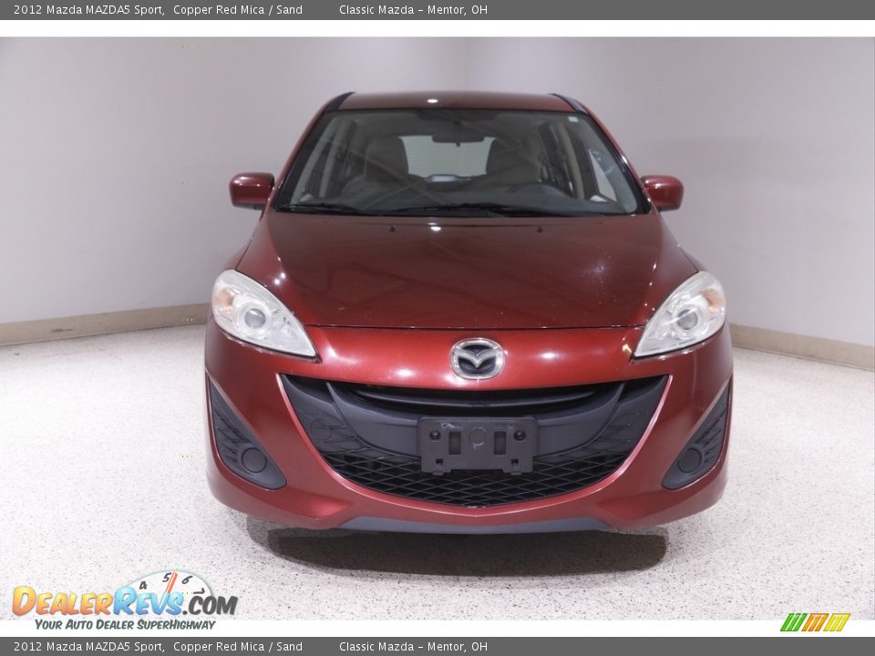 2012 Mazda MAZDA5 Sport Copper Red Mica / Sand Photo #2