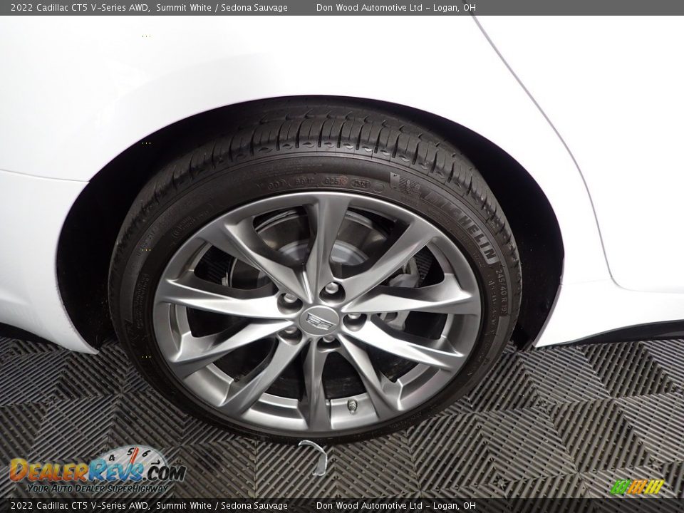 2022 Cadillac CT5 V-Series AWD Summit White / Sedona Sauvage Photo #35