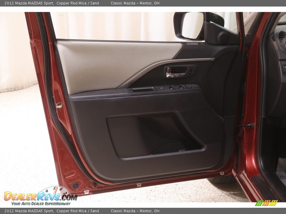 2012 Mazda MAZDA5 Sport Copper Red Mica / Sand Photo #4