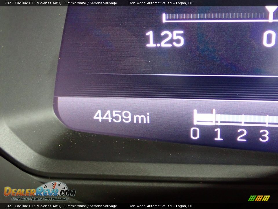 2022 Cadillac CT5 V-Series AWD Summit White / Sedona Sauvage Photo #36