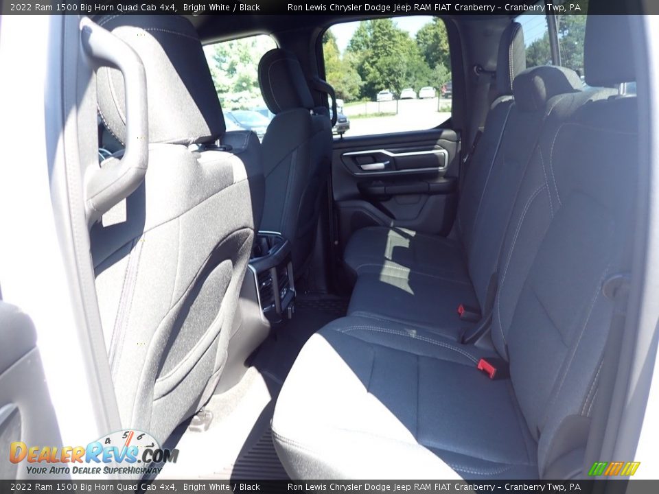 2022 Ram 1500 Big Horn Quad Cab 4x4 Bright White / Black Photo #10