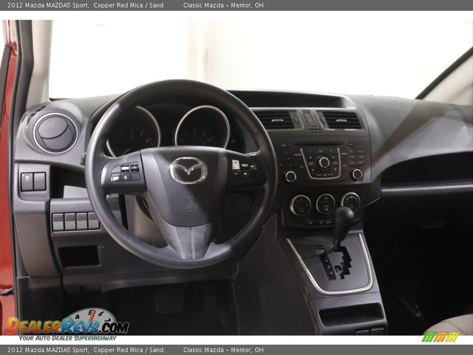 2012 Mazda MAZDA5 Sport Copper Red Mica / Sand Photo #6