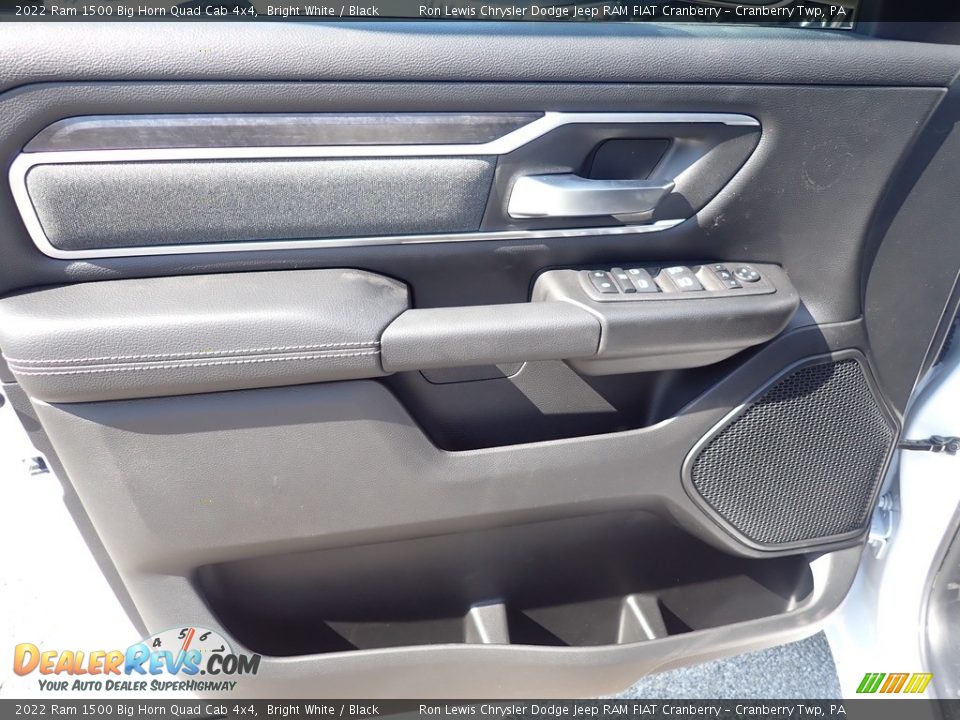 2022 Ram 1500 Big Horn Quad Cab 4x4 Bright White / Black Photo #13
