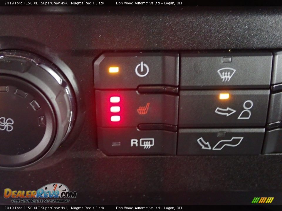 2019 Ford F150 XLT SuperCrew 4x4 Magma Red / Black Photo #5