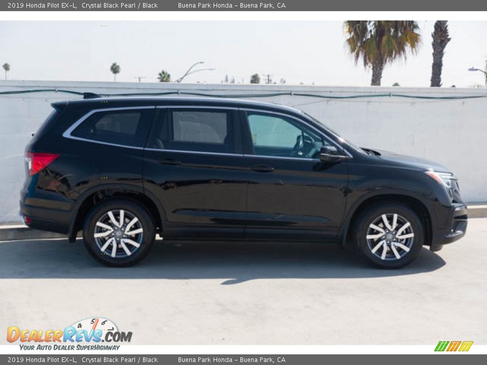 Crystal Black Pearl 2019 Honda Pilot EX-L Photo #12