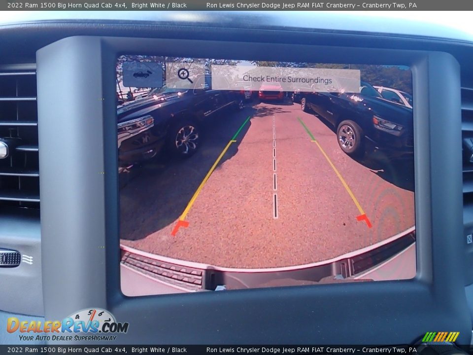 2022 Ram 1500 Big Horn Quad Cab 4x4 Bright White / Black Photo #17