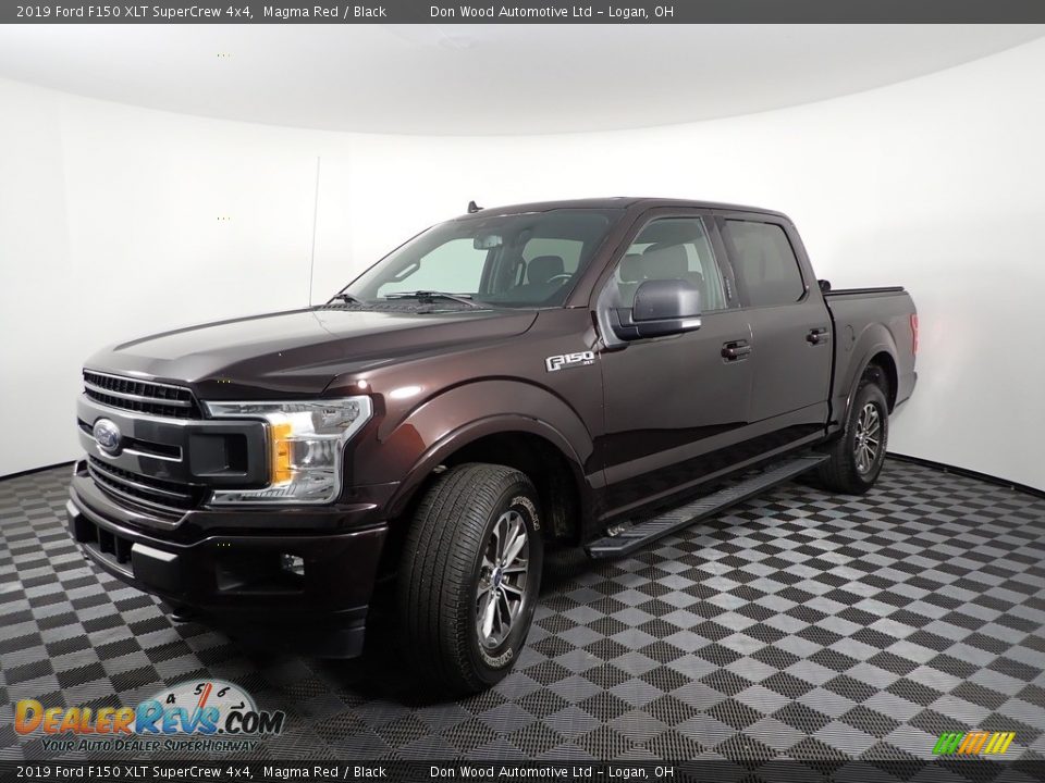 2019 Ford F150 XLT SuperCrew 4x4 Magma Red / Black Photo #7