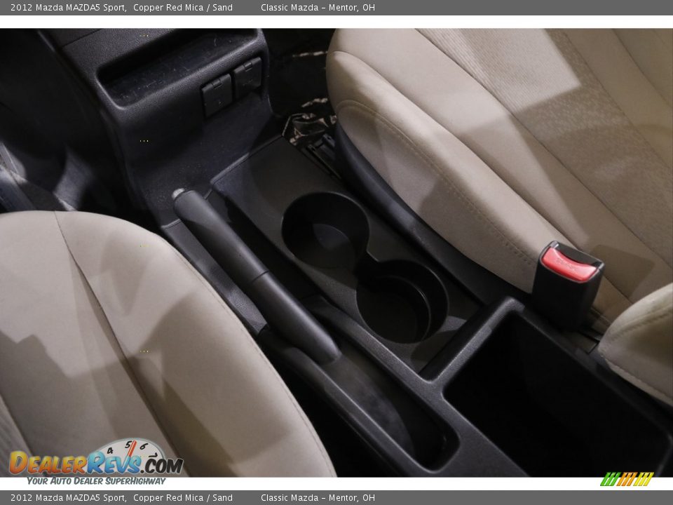 2012 Mazda MAZDA5 Sport Copper Red Mica / Sand Photo #14