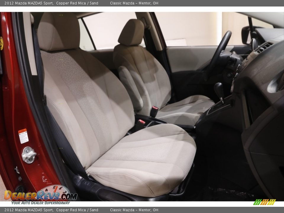 2012 Mazda MAZDA5 Sport Copper Red Mica / Sand Photo #15