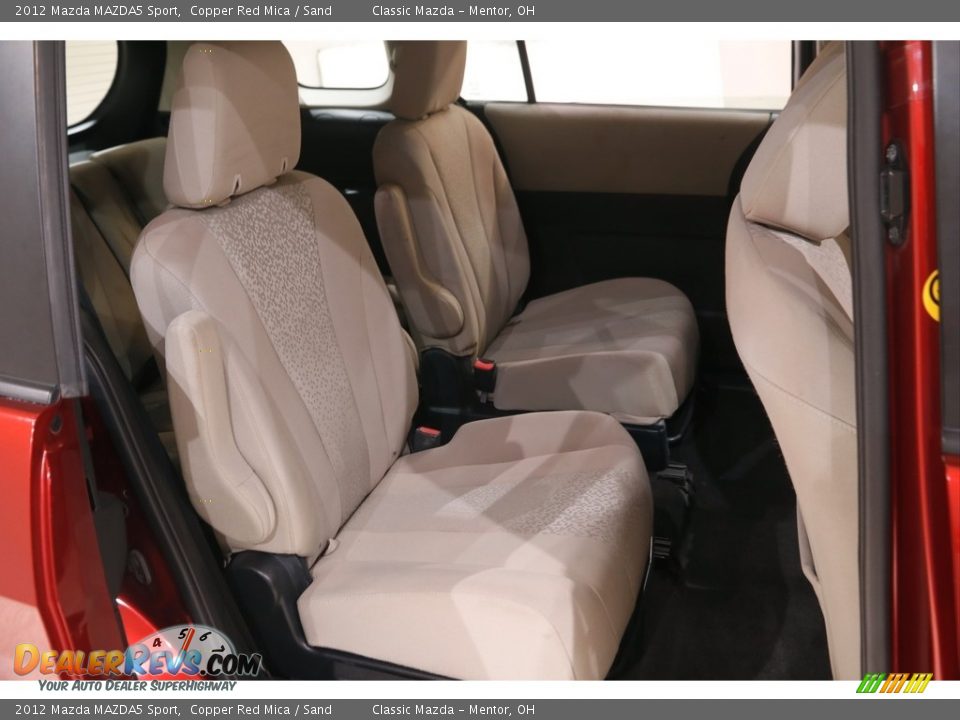 2012 Mazda MAZDA5 Sport Copper Red Mica / Sand Photo #16