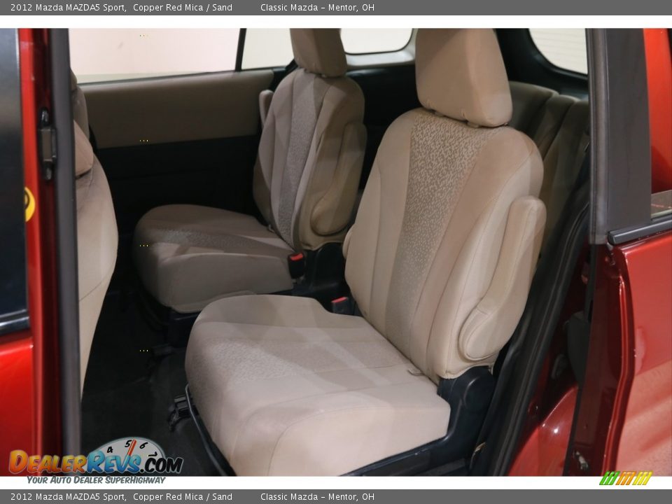 2012 Mazda MAZDA5 Sport Copper Red Mica / Sand Photo #17
