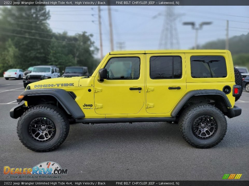 High Velocity 2022 Jeep Wrangler Unlimited High Tide 4x4 Photo #3