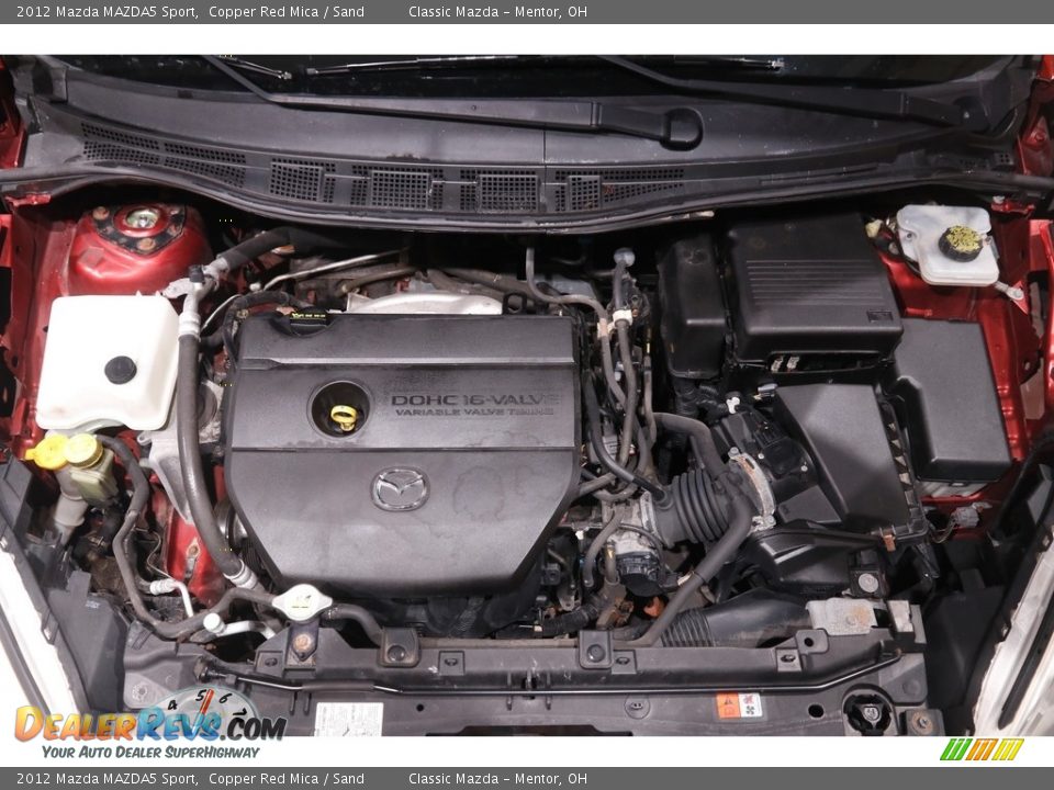 2012 Mazda MAZDA5 Sport Copper Red Mica / Sand Photo #20