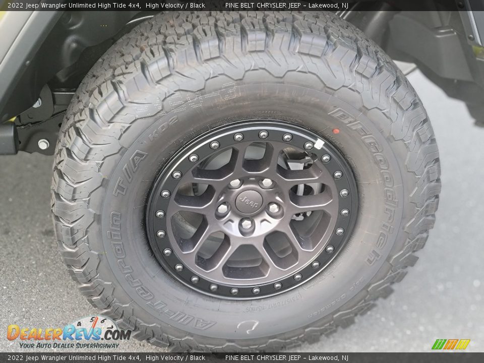 2022 Jeep Wrangler Unlimited High Tide 4x4 Wheel Photo #6