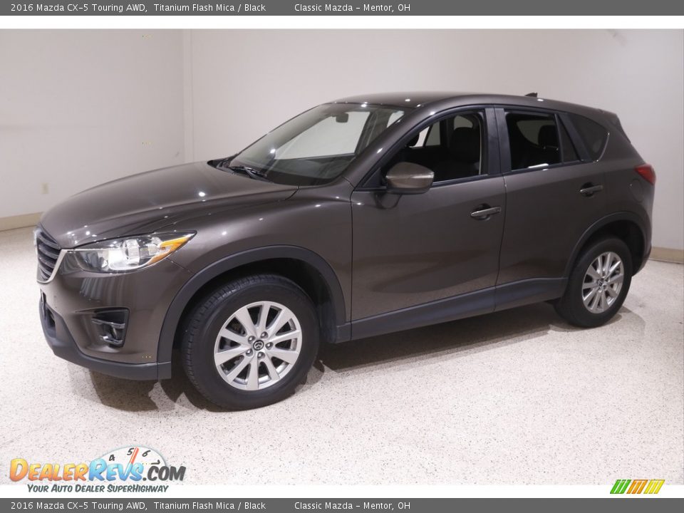 2016 Mazda CX-5 Touring AWD Titanium Flash Mica / Black Photo #3