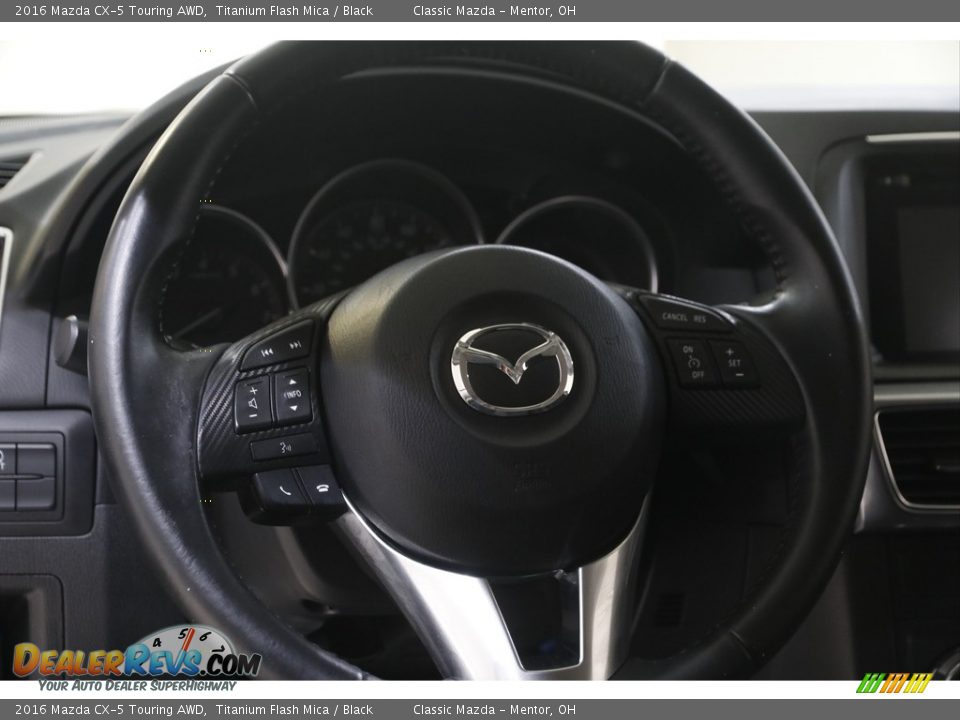 2016 Mazda CX-5 Touring AWD Titanium Flash Mica / Black Photo #7