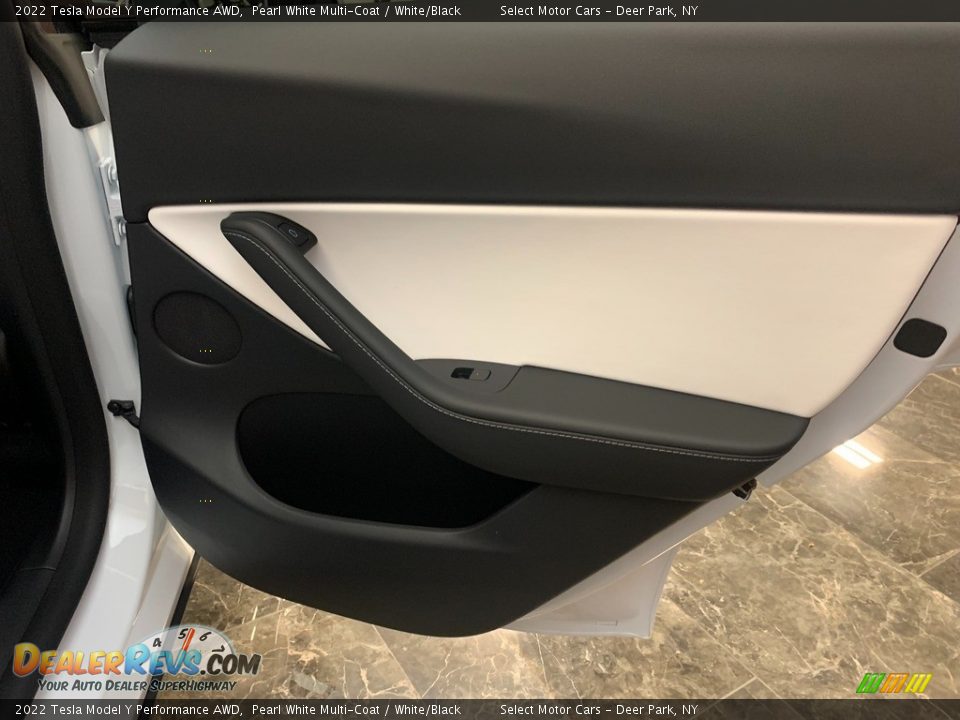 Door Panel of 2022 Tesla Model Y Performance AWD Photo #14