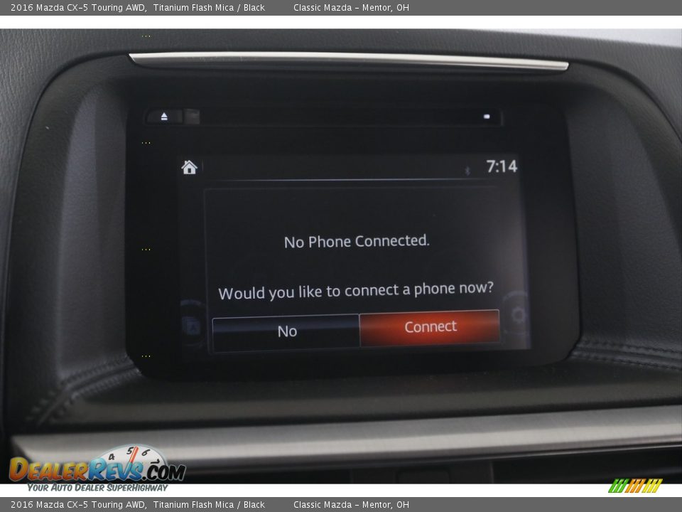 2016 Mazda CX-5 Touring AWD Titanium Flash Mica / Black Photo #10
