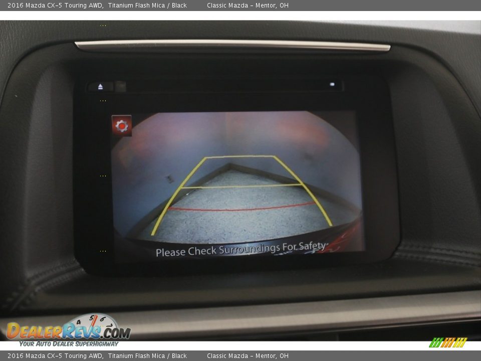 2016 Mazda CX-5 Touring AWD Titanium Flash Mica / Black Photo #12