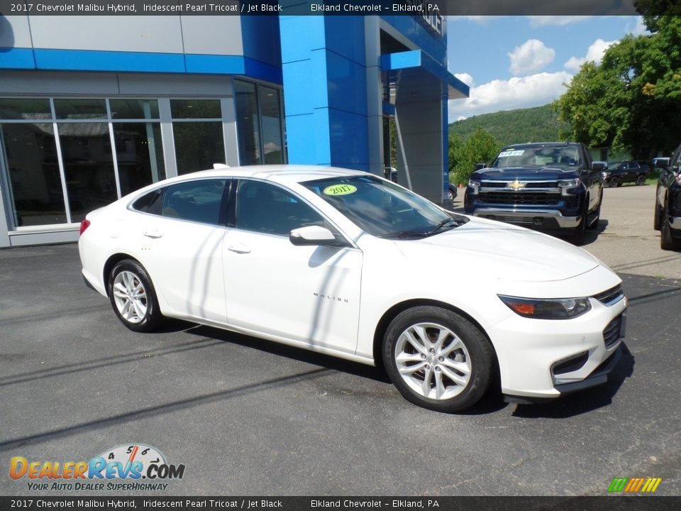 2017 Chevrolet Malibu Hybrid Iridescent Pearl Tricoat / Jet Black Photo #4