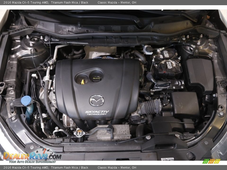 2016 Mazda CX-5 Touring AWD Titanium Flash Mica / Black Photo #18